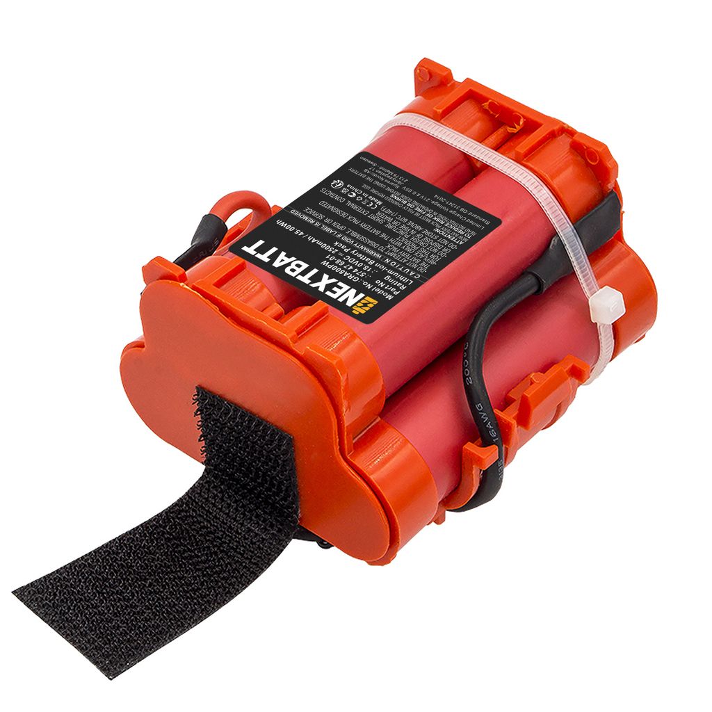 Batteri till Gardena R40Li m.fl. + robotgräsklipparknivar (36-pack)