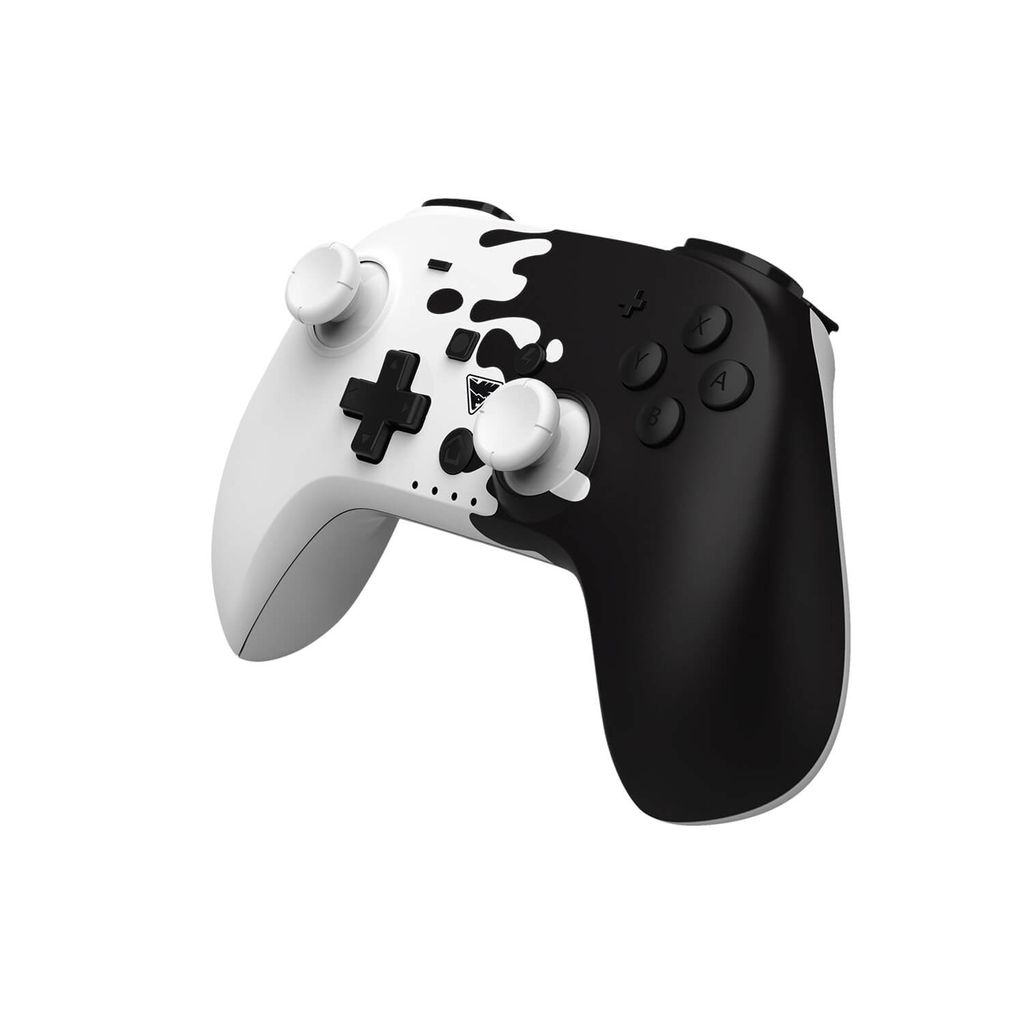 DragonShock Poptop Wireless Controller for Nintendo Switch – Black/White