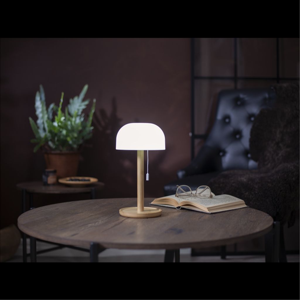 Star Trading bordslampa Tara – vit