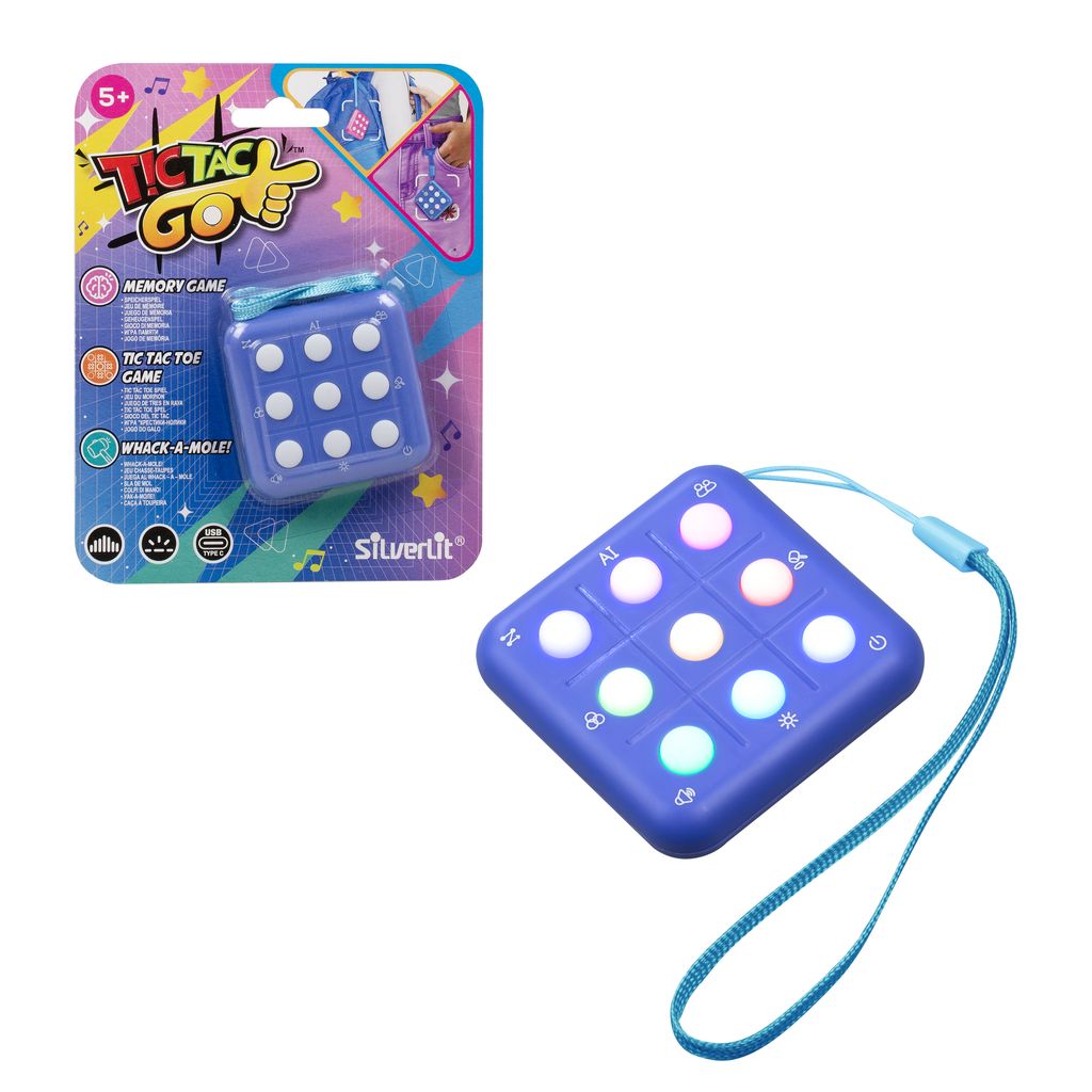 Silverlit Tic-Tac-Go -peli – Sininen