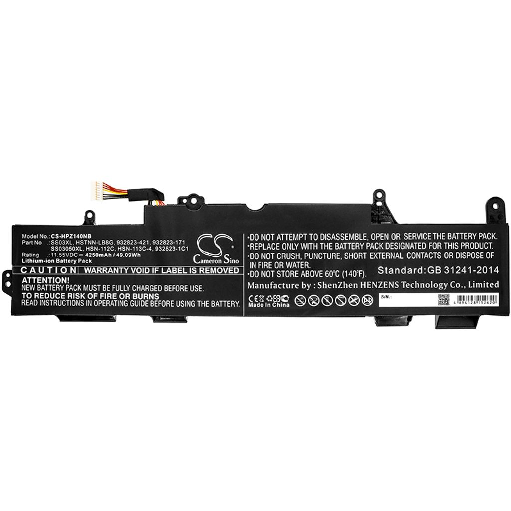 Batteri till HP EliteBook 840 G5/745 G5 m.fl. med reparationskit