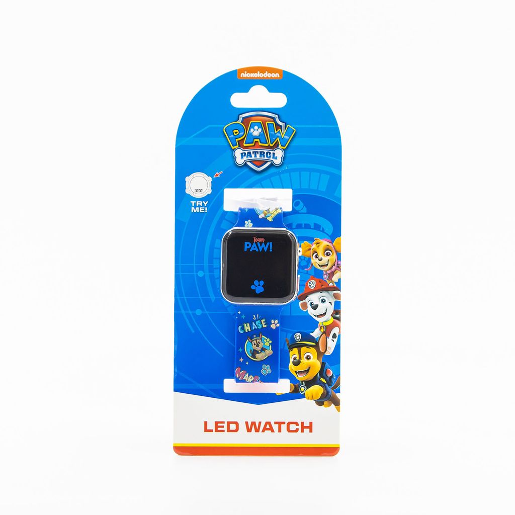 Accutime LED-klocka för barn – Paw Patrol