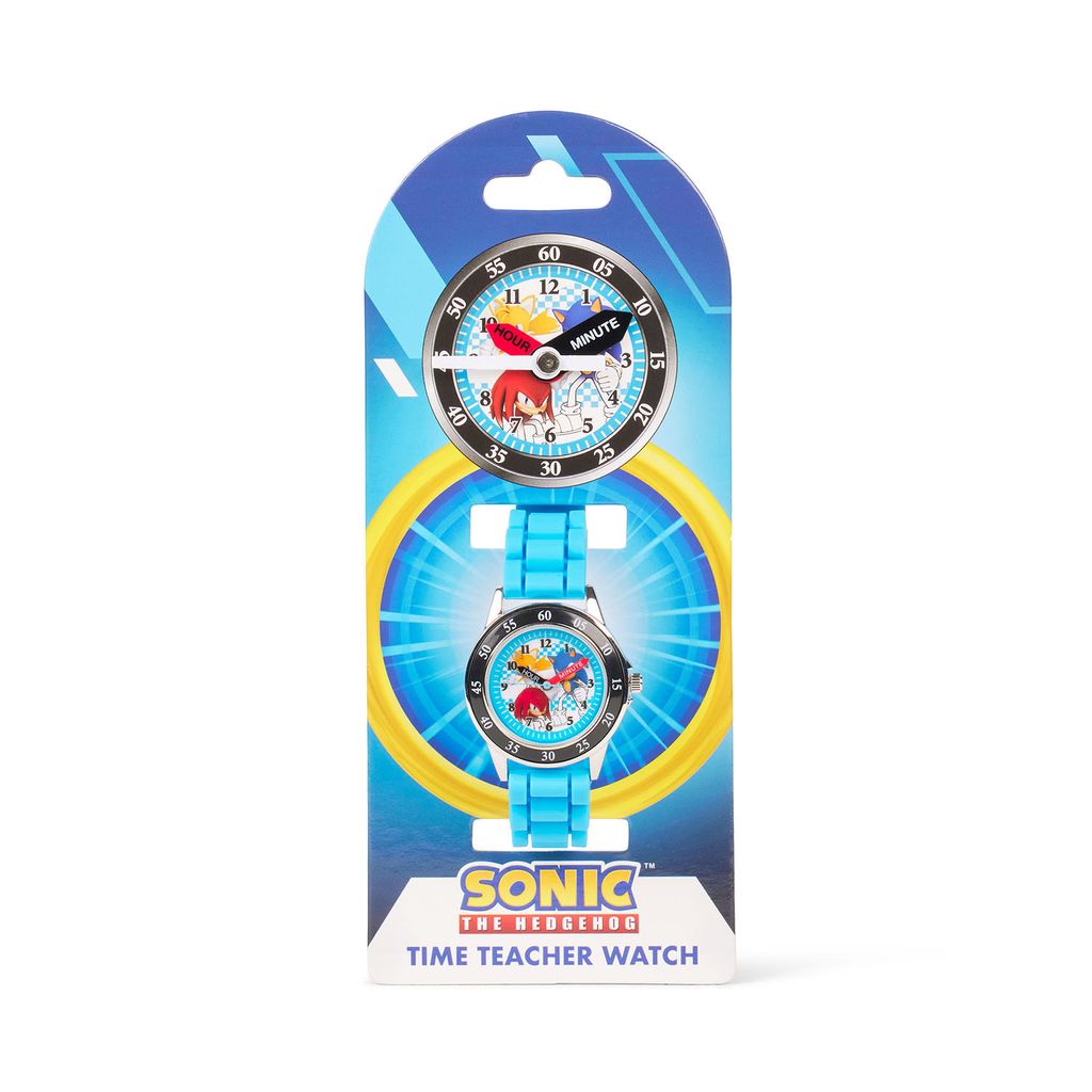Accutime Time Teacher klocka för barn – Sonic