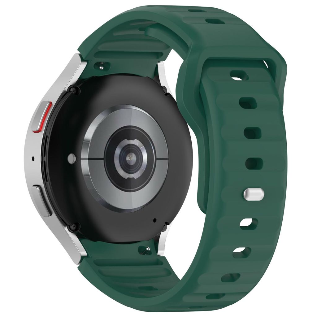 Samsung Galaxy Watch 7/6/5 silikoniranneke kellolle - vihreä