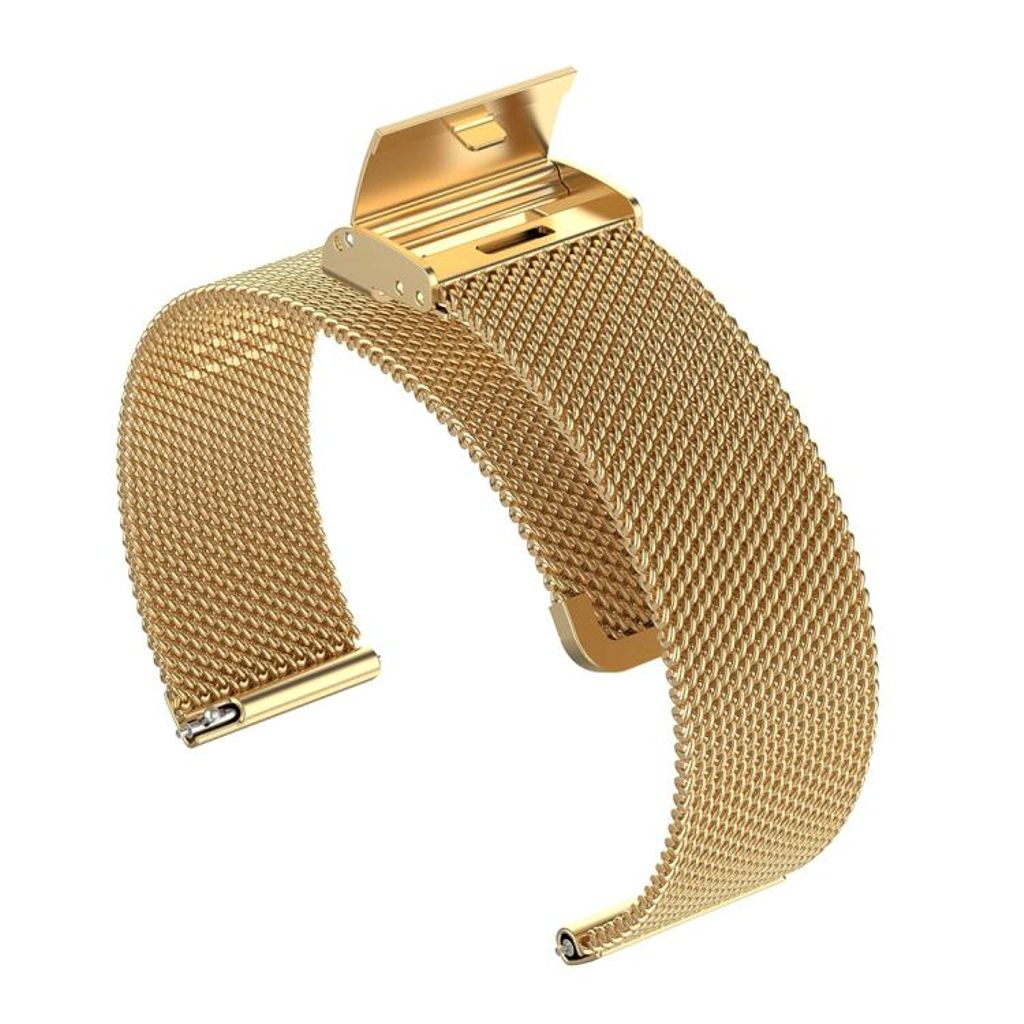 Garmin Lily 2 Kockarmband milanese i rostfritt stål - Guld