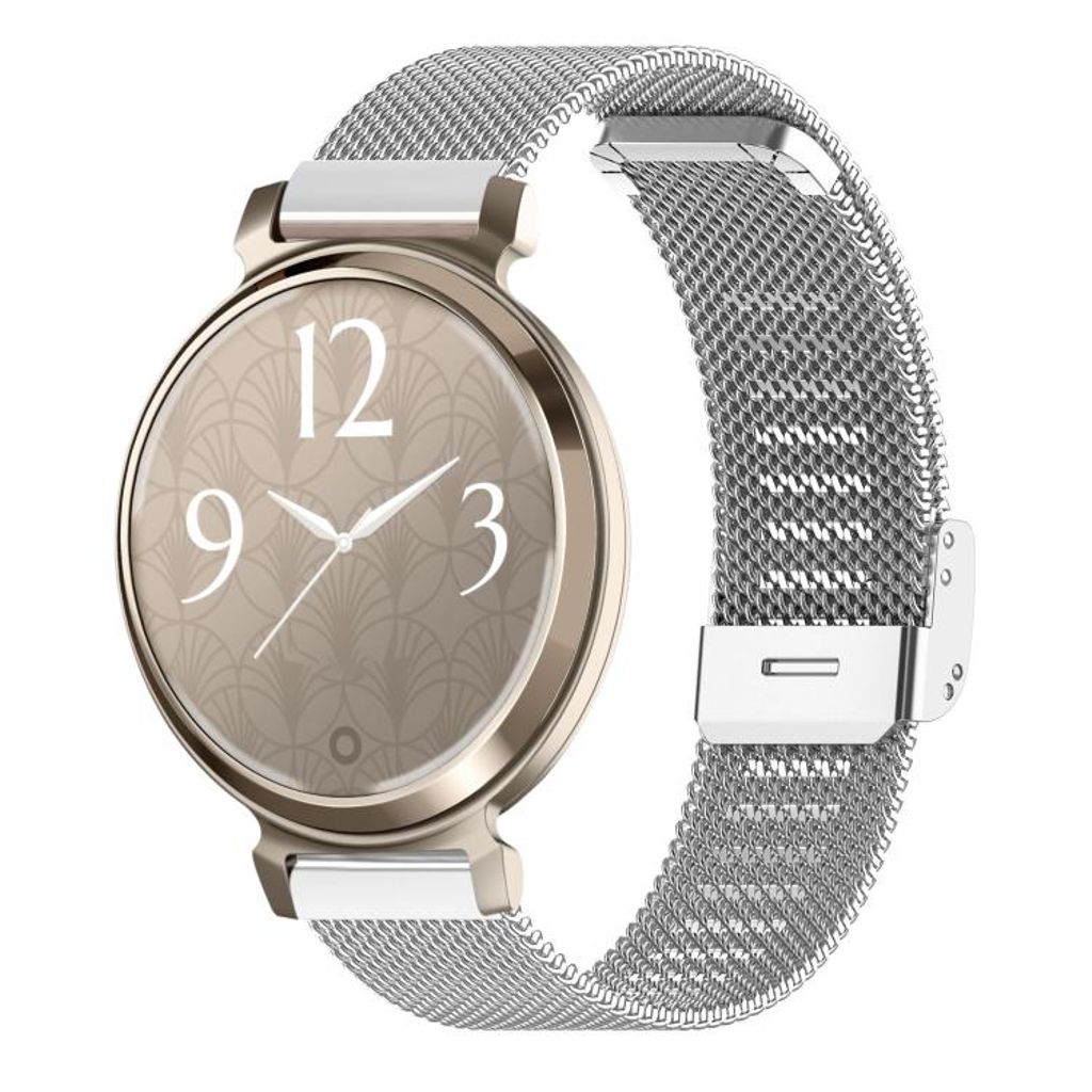 Garmin Lily 2 Kockarmband milanese i rostfritt stål - Silver
