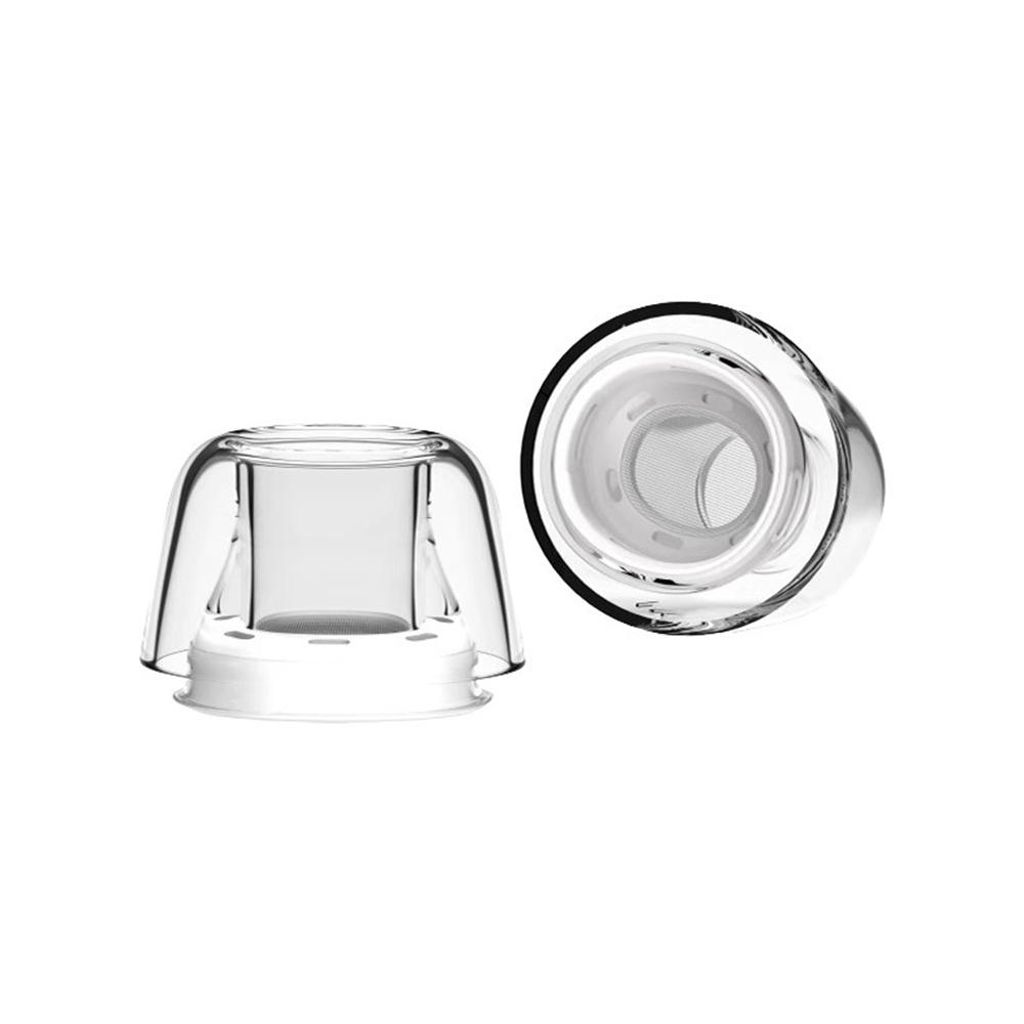 AirPods Pro/Pro 2 Silikonøretupper + Rengjøringsbørste, 4 Par - Gjennomsiktige