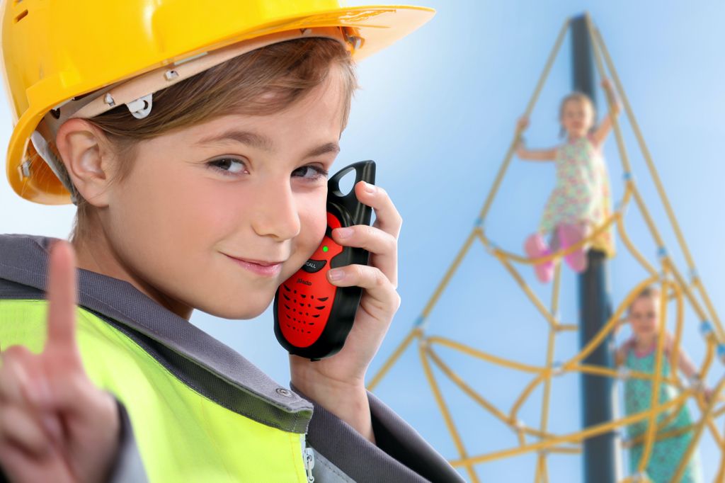 Alecto walkie-talkie til børn, 2 stk. - 3 km rækkevidde