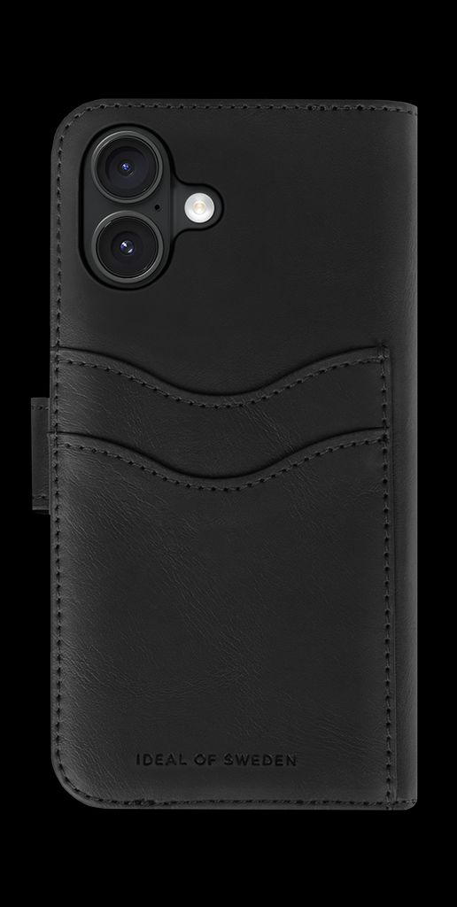 iDeal of Sweden iPhone 17 Magnet Wallet - Black