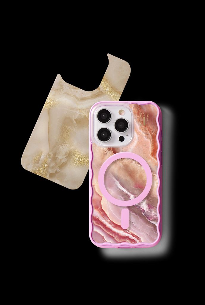 iDeal of Sweden iPhone 17 Pro Max Print Pack - Blush Pink Marble