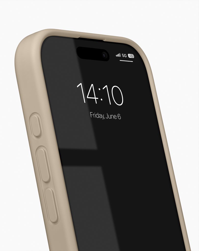 iDeal of Sweden iPhone 17 Silicone Case - Beige
