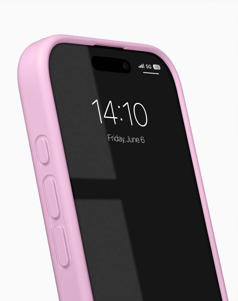 iDeal of Sweden iPhone 17 Silicone Case - Bubblegum Pink