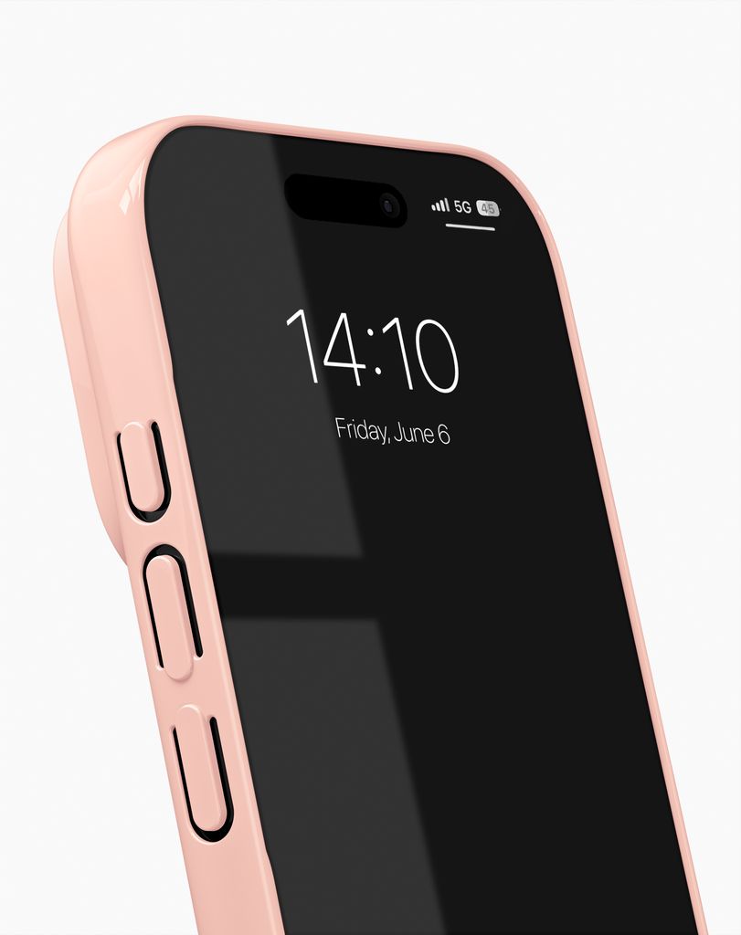 iDeal of Sweden iPhone 17 Pro Max Slim Case MagSafe - Glossy Blush Pink