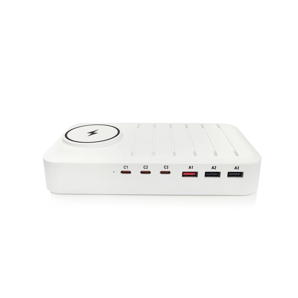 SiGN USB-latausasema 65W langattomalla latauksella ja USB-C:llä