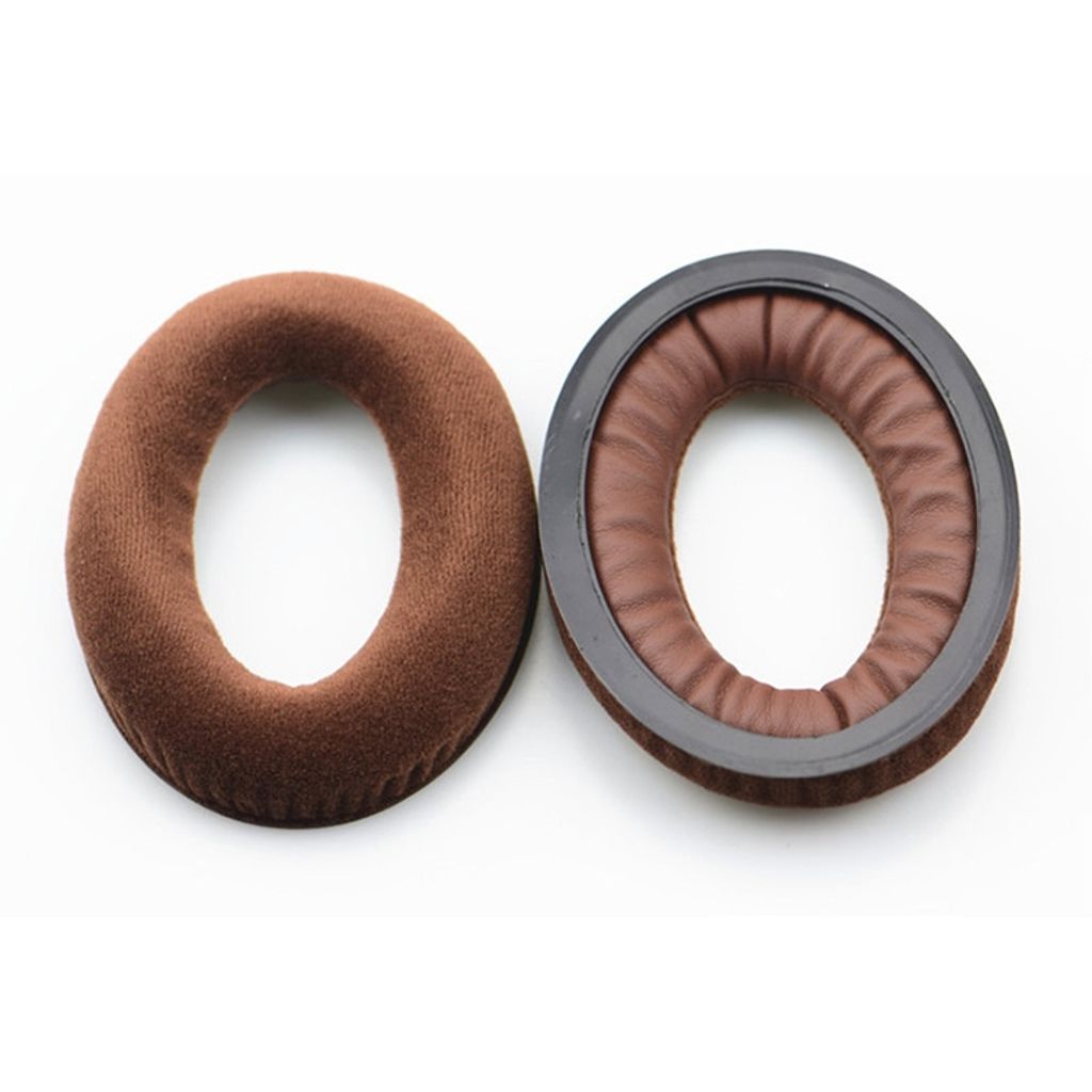 Øreputer til Sennheiser HD515/HD555/HD595/HD598/HD558/PC360, 1 par - Brun
