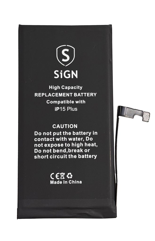 iPhone 15 Plussan suurikapasiteettinen akku - 4750 mAh