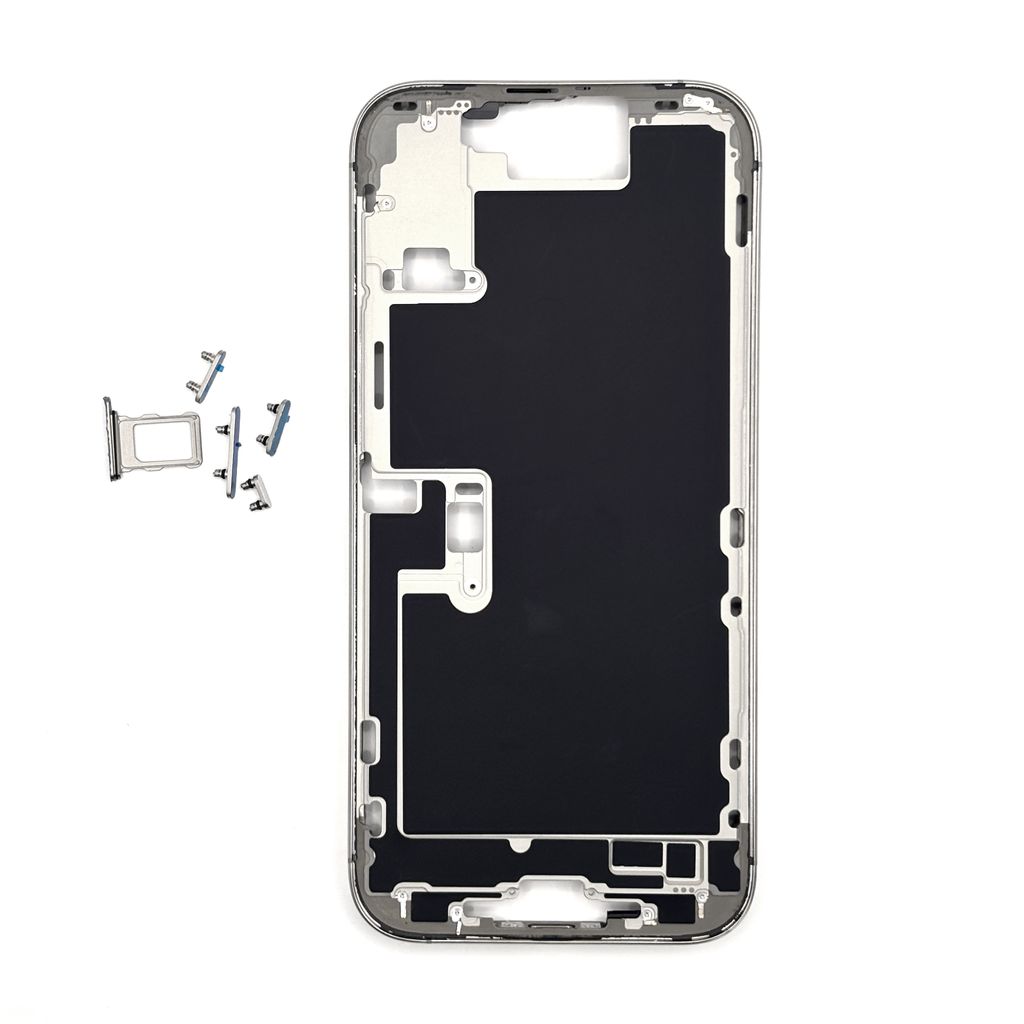 iPhone 16 Pro Max Mellanram - Natural Titanium