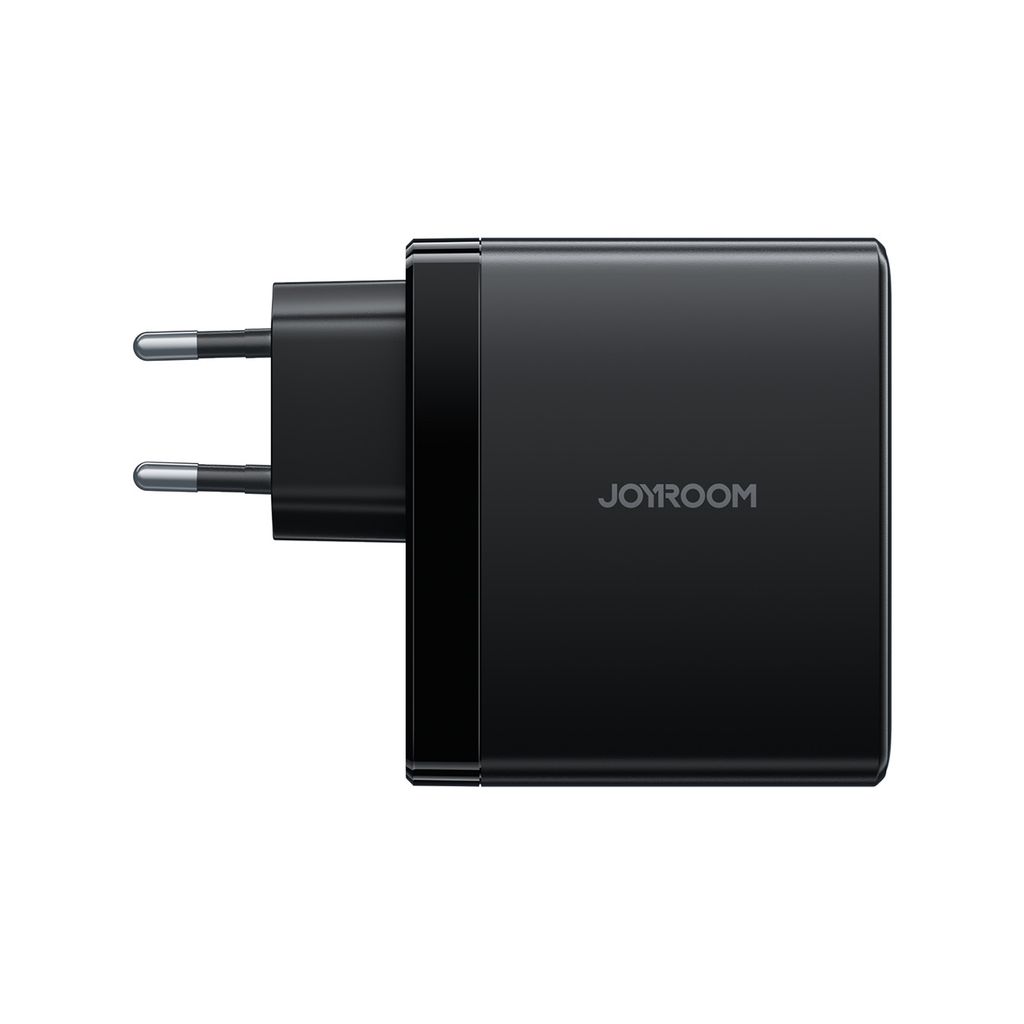 Joyroom 100W GaN Moniporttipikalaturi USB-C-kaapelilla 240W, 2m – Musta