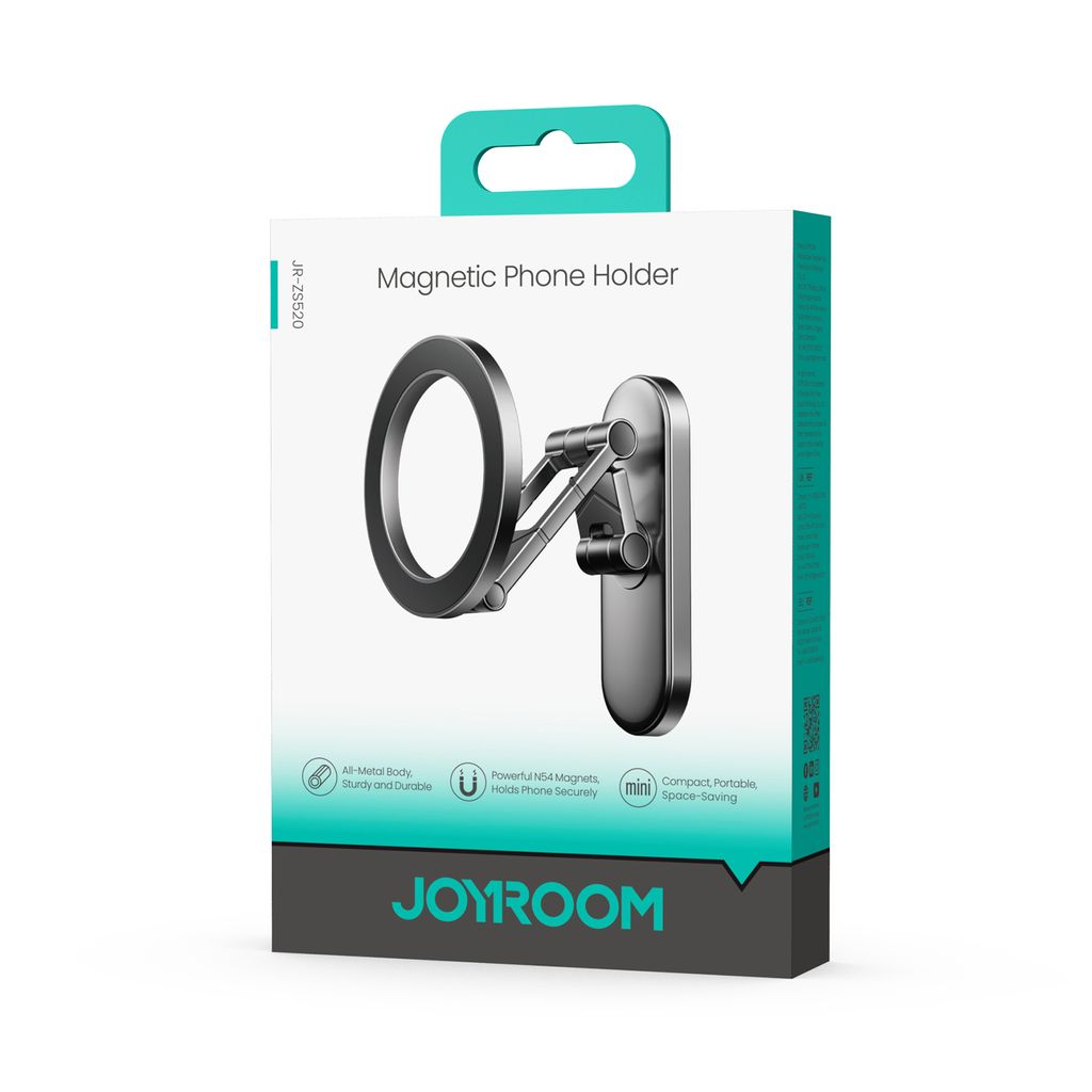 Joyroom JR-ZS520 Magsafe Biltelefonholder - Sort