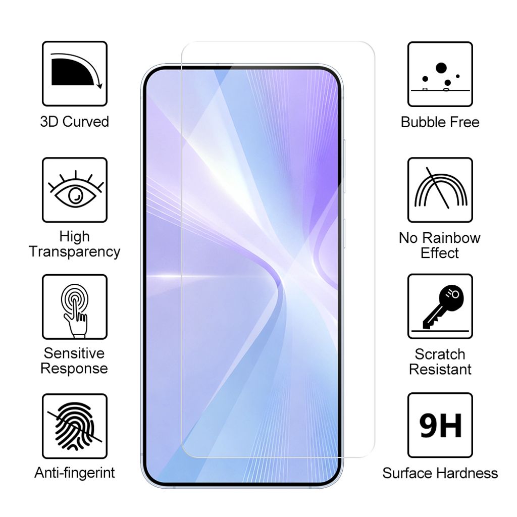 Weilis Skjermbeskytter i Herdet glass Samsung Galaxy S26 Plus