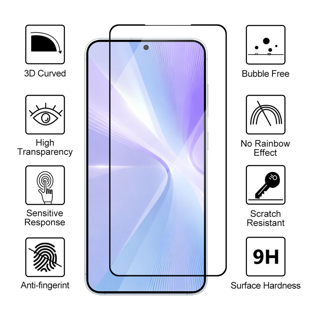 SiGN Samsung Galaxy S26 Plus Skjermbeskytter Herdet Glass Ultrasonic Unlock