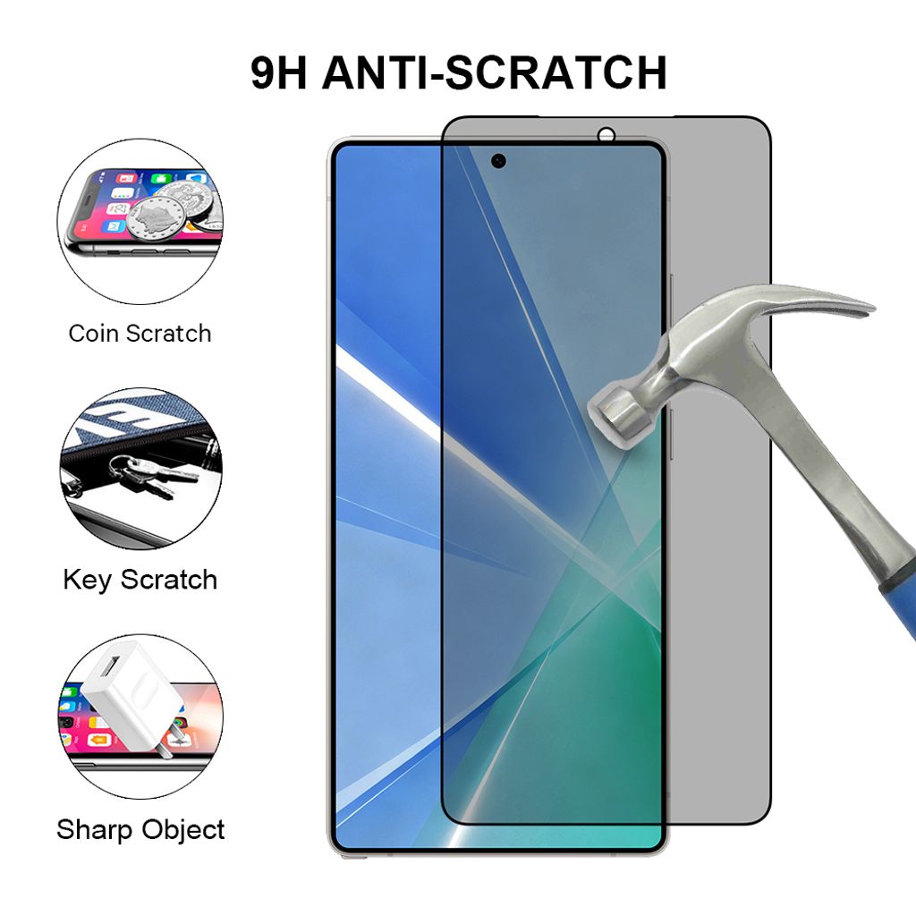 SiGN Samsung Galaxy S26 Ultra Privacy Suojalasi Karkaistu Lasi Ultrasonic Unlock