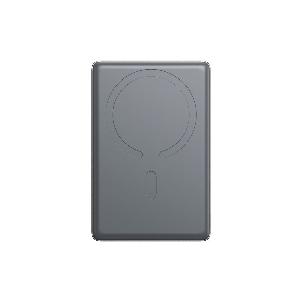 SiGN Ultratunn Magnetisk Powerbank 10000mAh, 20W - Titan