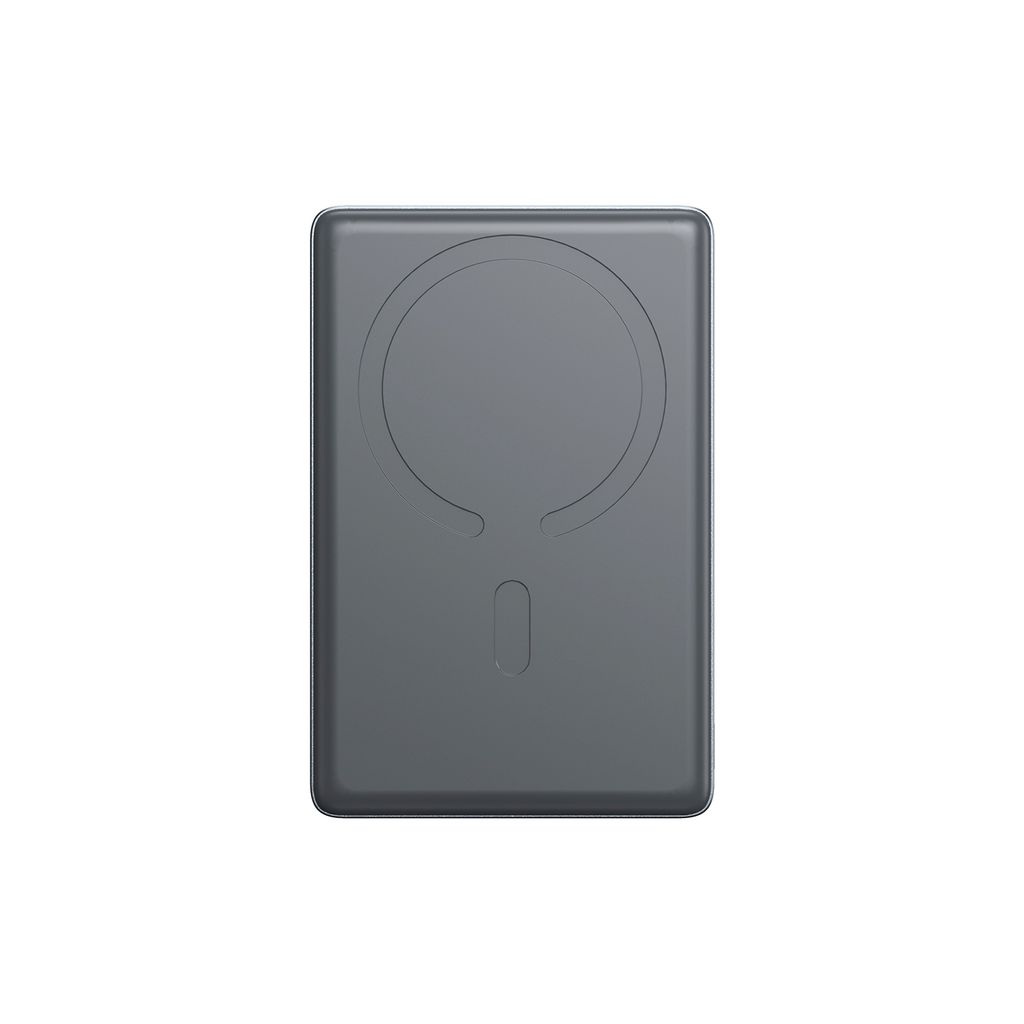 SiGN Ultratunn Magnetisk Powerbank 10000mAh, 20W - Grå