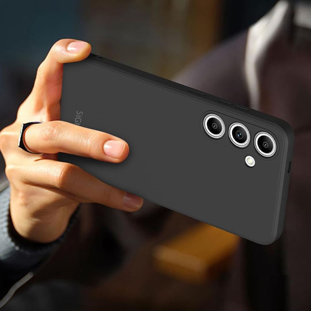 SiGN Liquid Silicone deksel til Samsung Galaxy S26 Plus - Svart