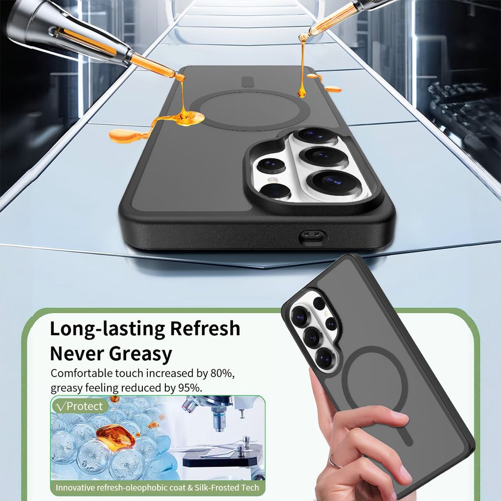 SiGN Samsung Galaxy S26 Ultra Magneettinen MagSafe Kuori - Musta