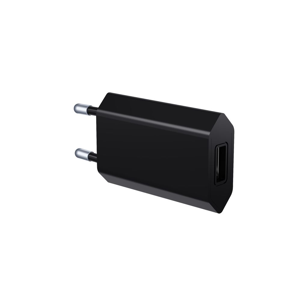 SiGN vegglader for iPhone, Android m.fl. 1A  Svart