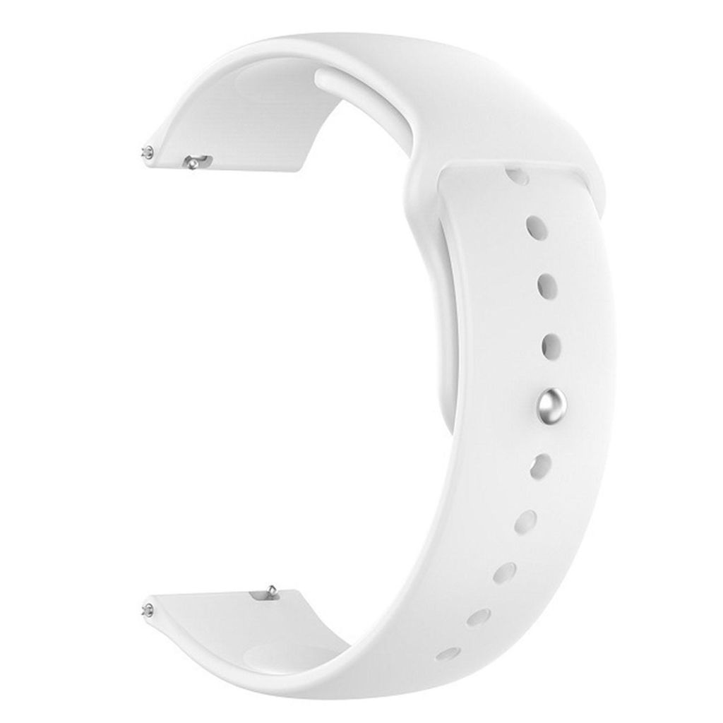Huawei Watch GT Runner 2 silikoniranneke kellolle - valkoinen