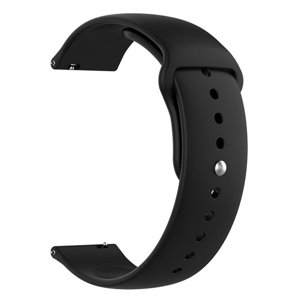 Huawei Watch GT Runner 2 silikoniranneke kellolle - musta