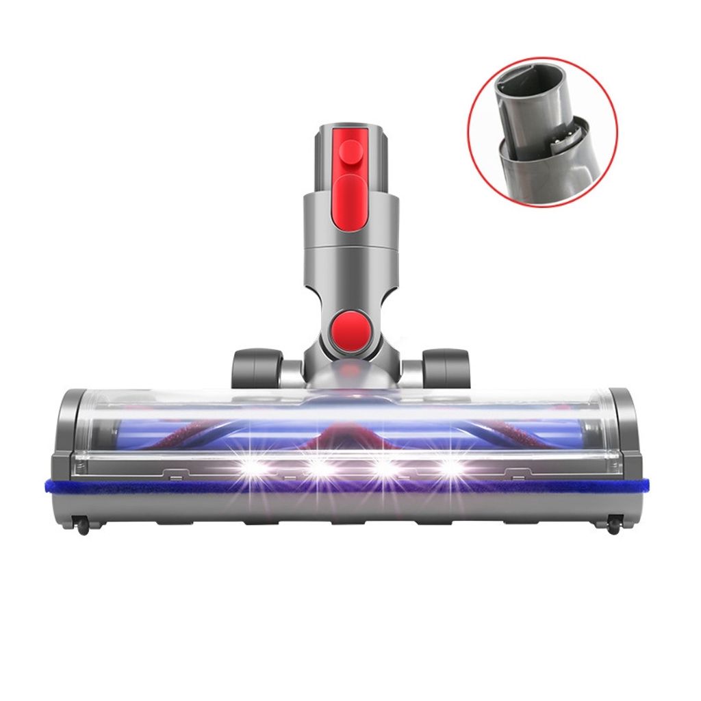 Vloerborstel met klitvrije, direct aangedreven rolborstel voor Dyson V10 Slim / V12