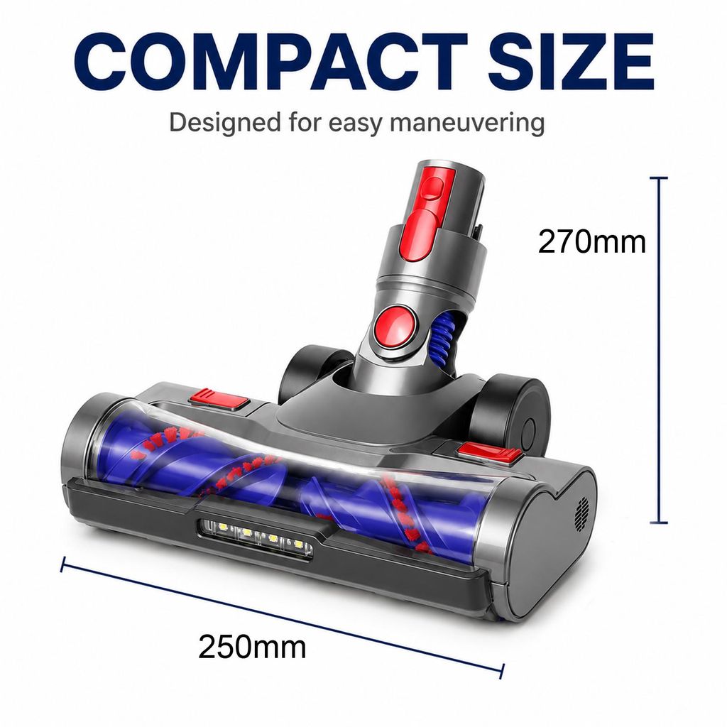 Motordriven golvborste med rullborste för Dyson V6/V7/V8/V10/V11