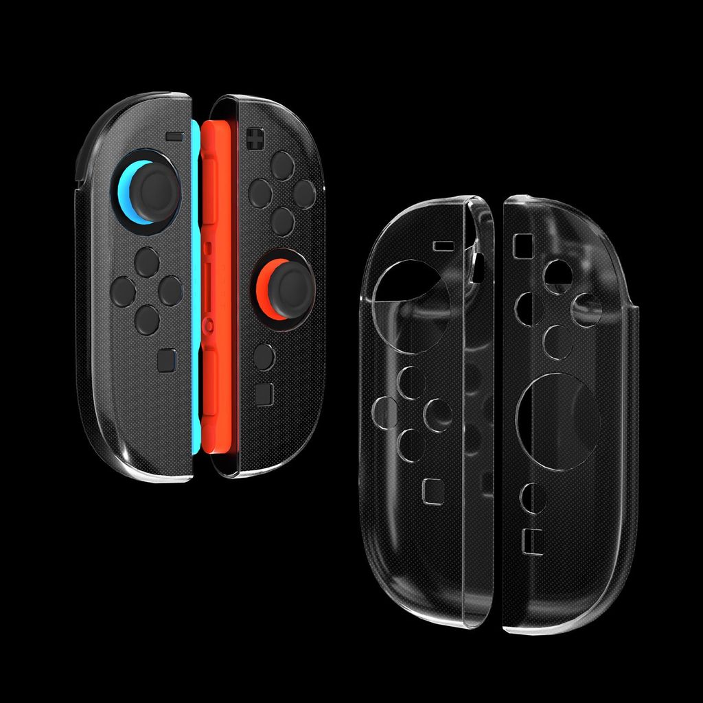 TPU-suojakotelo Nintendo Switch 2 Joy-Conille - Läpinäkyvä