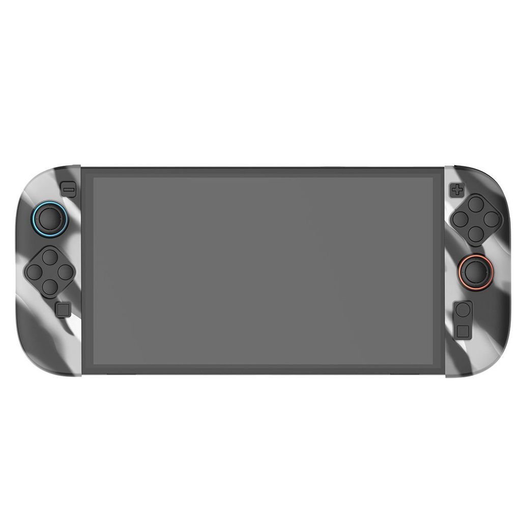 Silikonikotelo joystick-suojuksella Nintendo Switch 2 Joy-Conille - musta