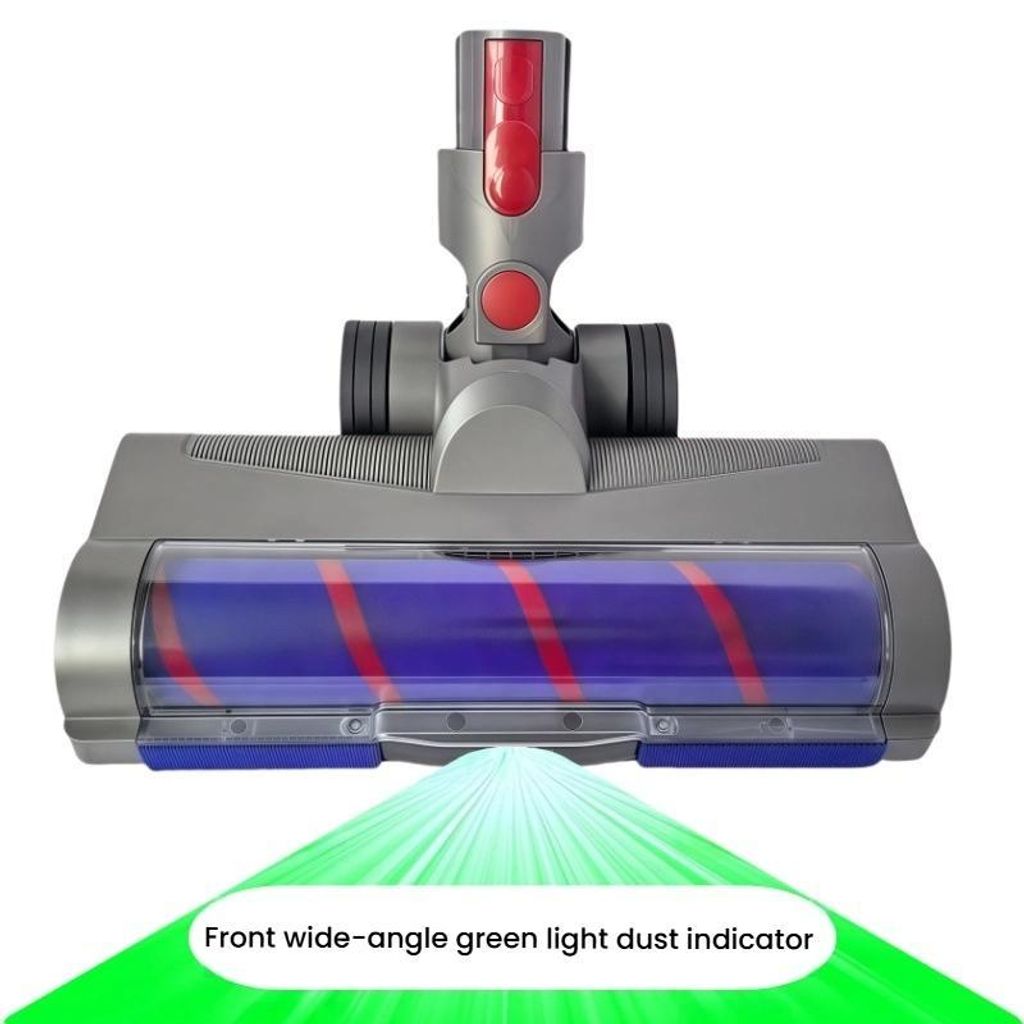 Golvborste med direktdriven + mjuk rullborste set till Dyson V7/V8/V10/V11/V15
