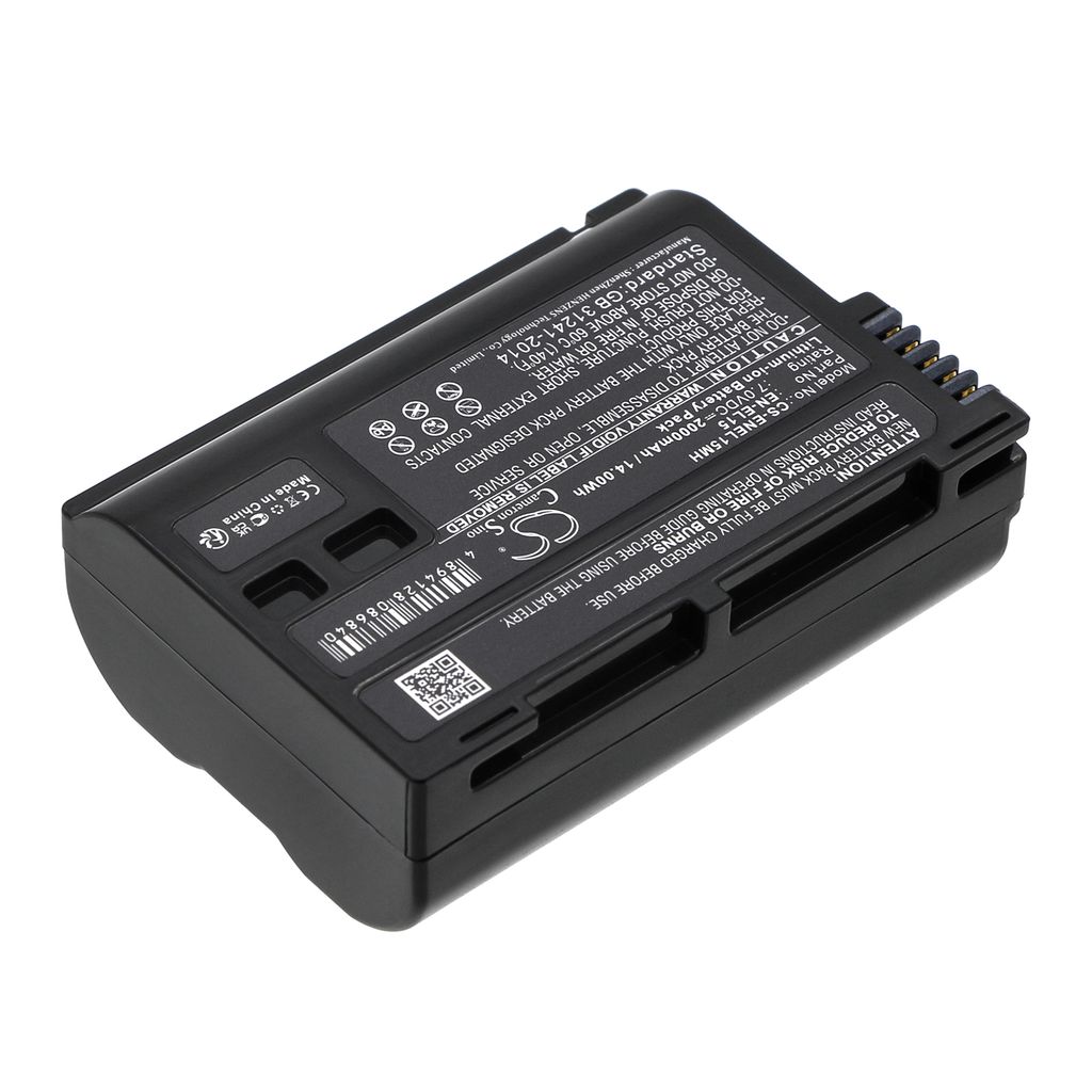 Batteri till Nikon EN-EL15 / EN-EL15A – 2-pack