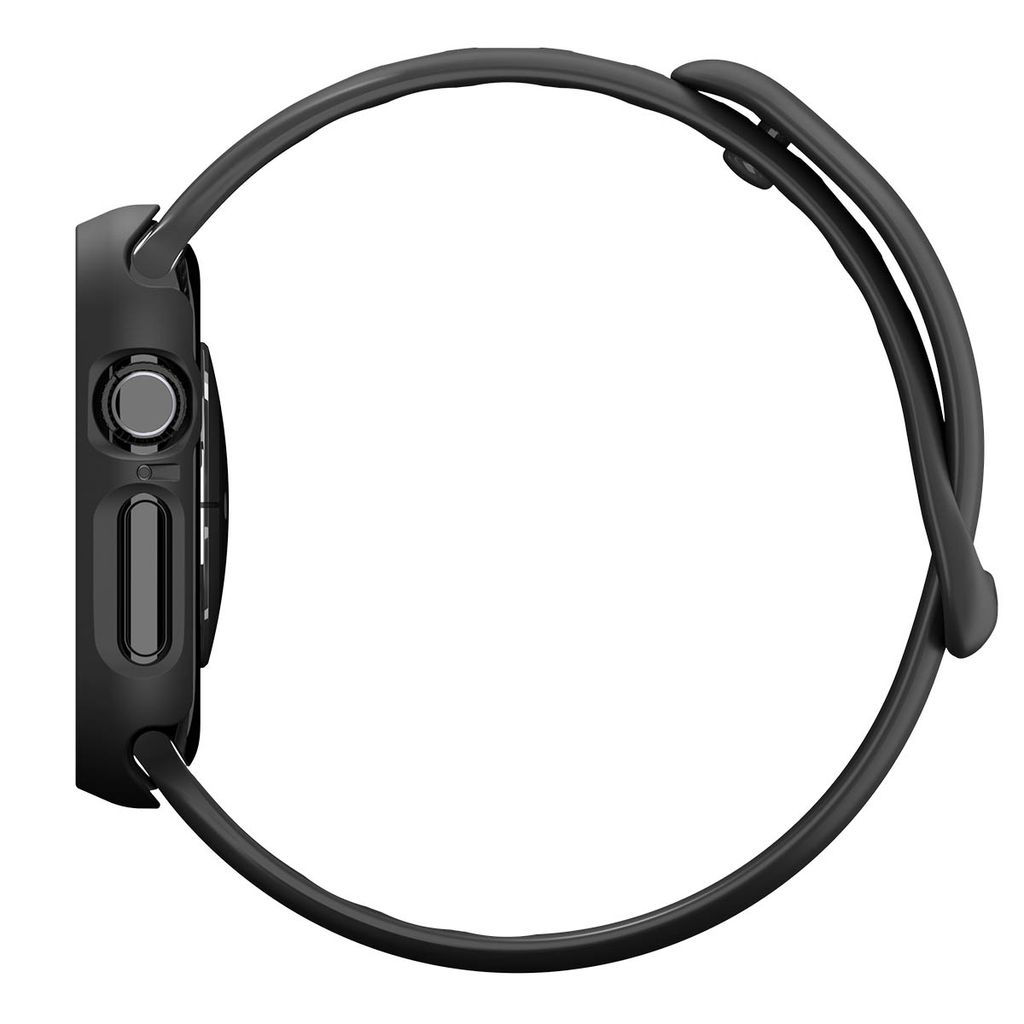 Spigen Thin Fit Cover til Apple Watch 12 (46mm) - Sort