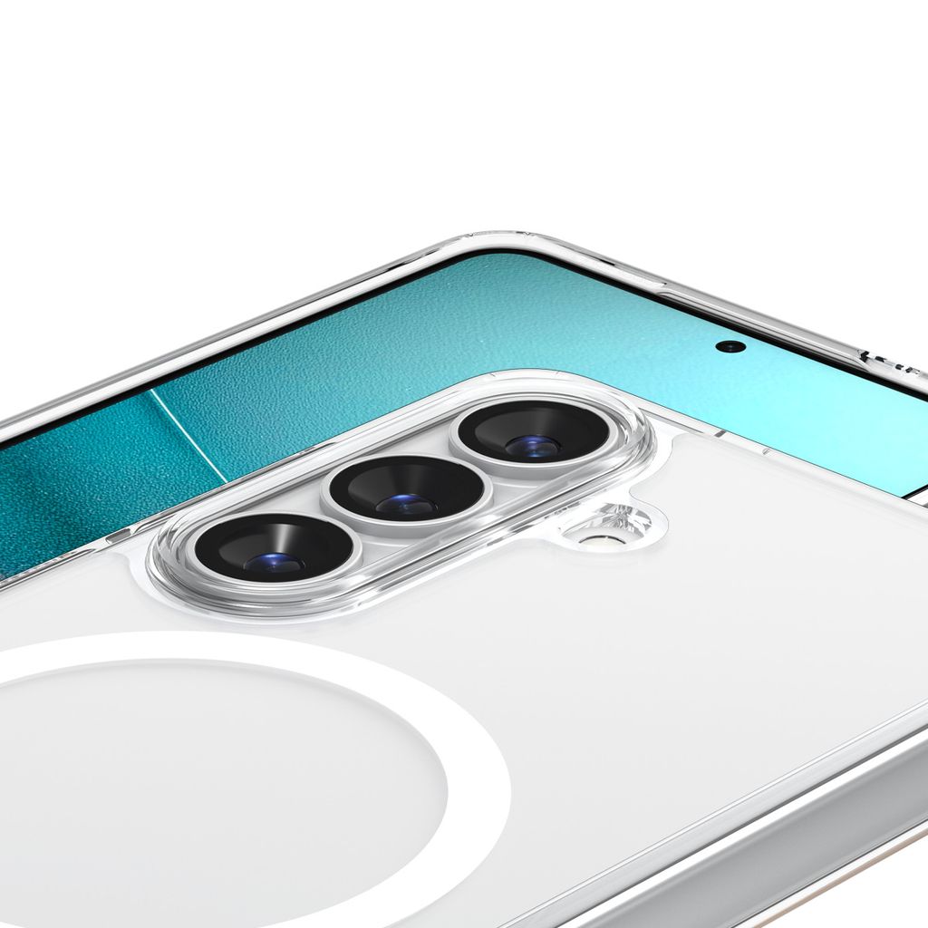 Spigen Galaxy S26 Plus Ultra Hybrid MagFit Skal - Transparent/Vit