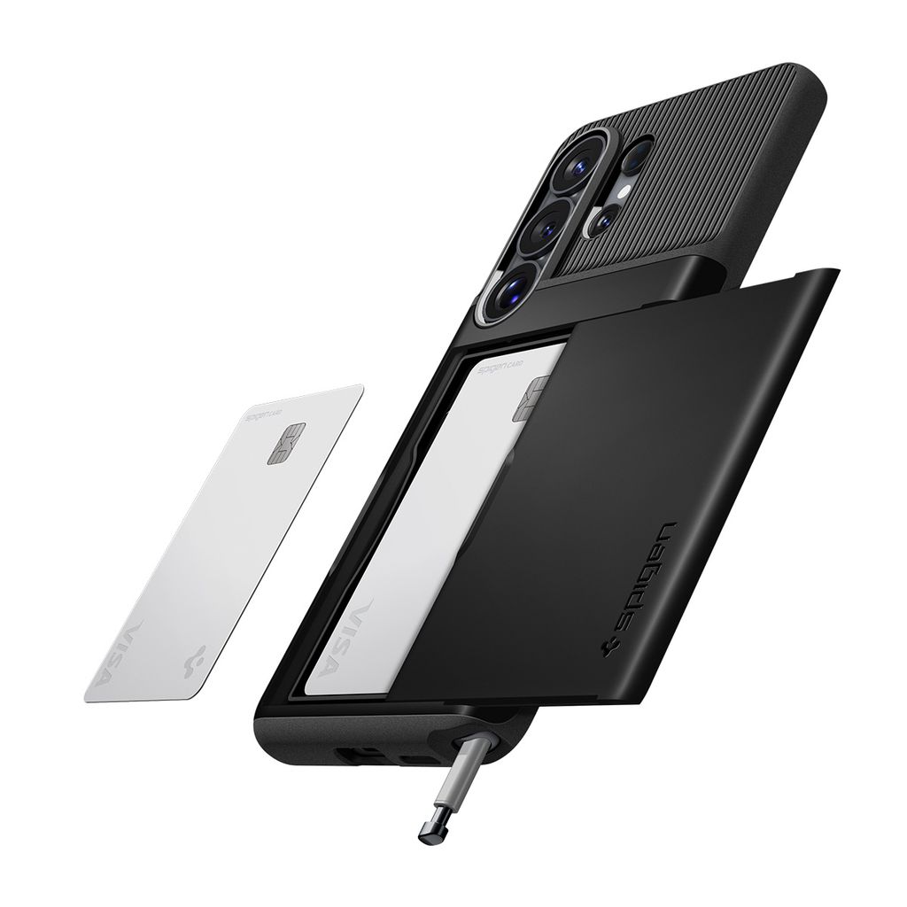 Spigen Galaxy S26 Ultra Slim Armor Skal – Svart