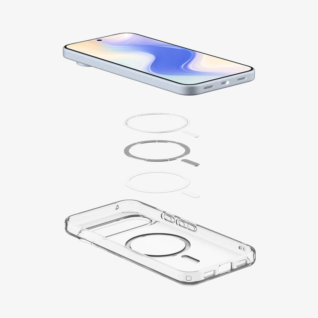 Spigen Ultra Hybrid MagFit Deksel til Google Pixel 11 - Gjennomsiktig/hvit