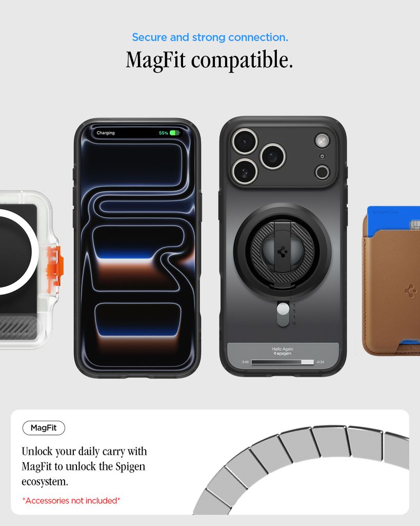 Spigen Ultra Hybrid MagFit Classic Skal iPhone 18 Pro Max /17 Pro Max - Svart