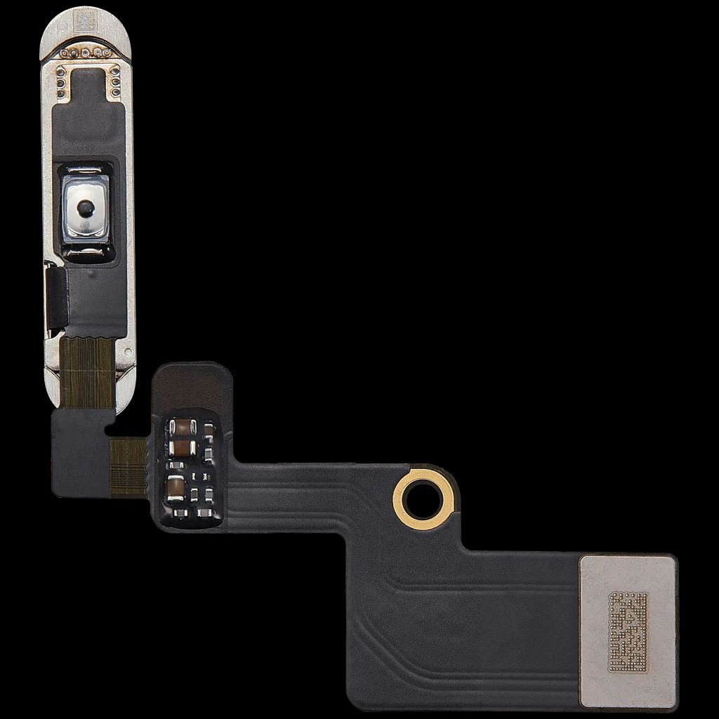 Apple iPad Air 13" 6th Gen (2024) Strömknapp Flexkabel - Vit