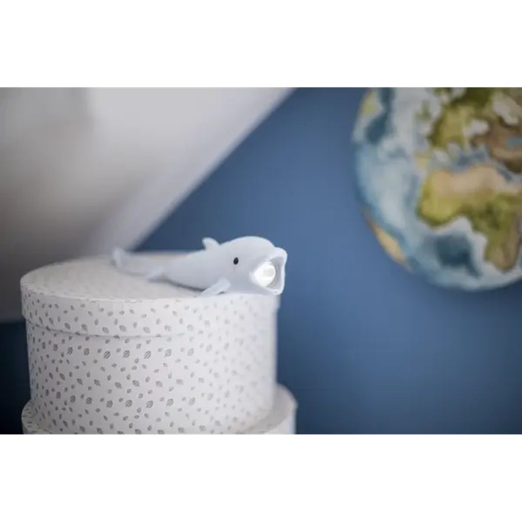 Star Trading lommelykt LED Dolphin – blå