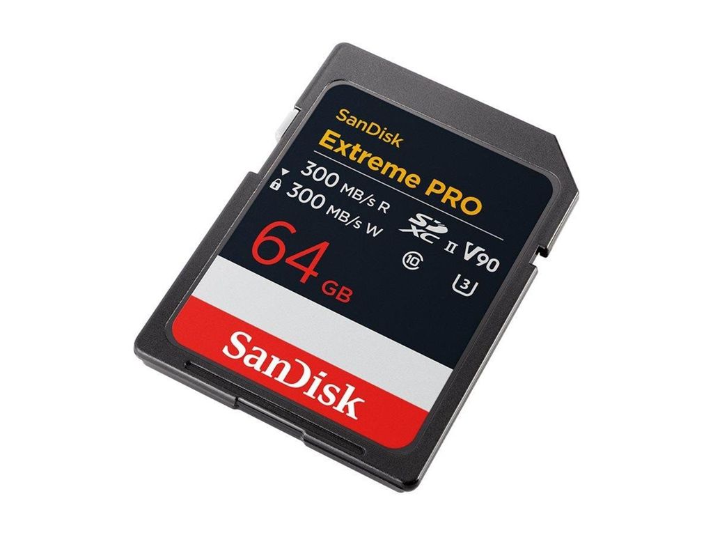 SanDisk Extreme PRO SDXC UHS-II Speicherkarte – 64 GB