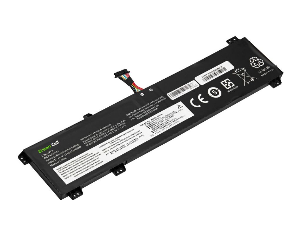 Green Cell kannettavan tietokoneen akku Lenovo Legion 15.4V 5180 mAh