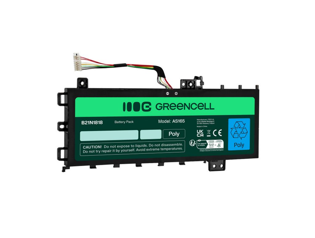 Green Cell batteri B21N1818 C21N1818-1 för Asus VivoBook 15