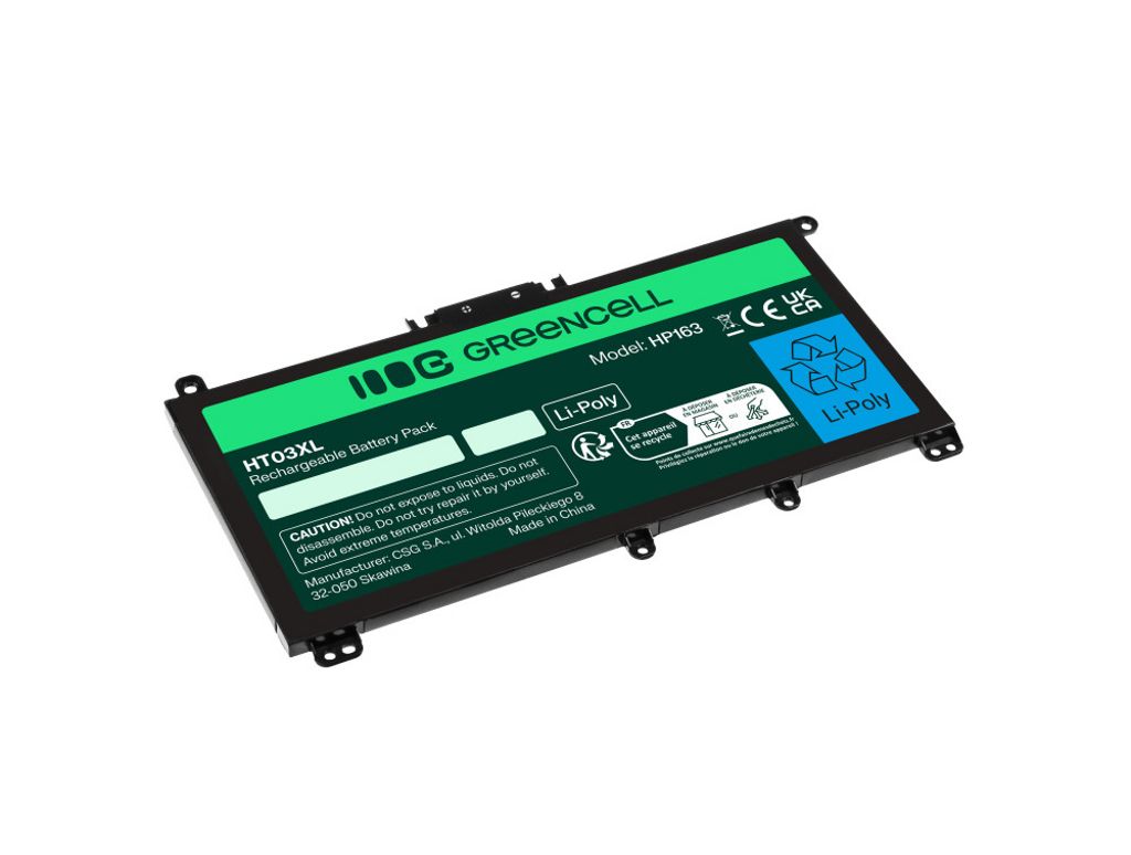 HP 17Q, 11.55V, 3400mAh